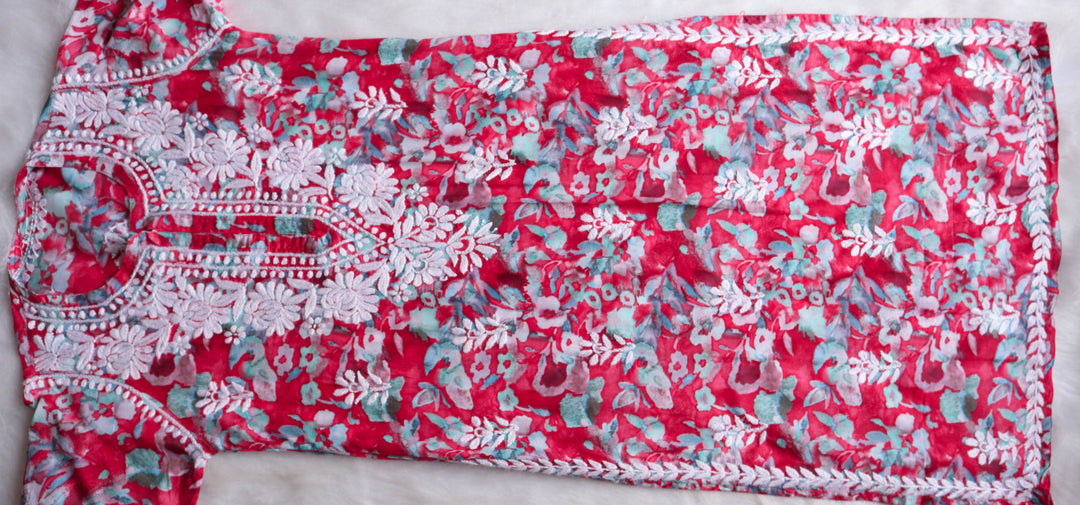 GULAB DEEP PINK MULMUL SET