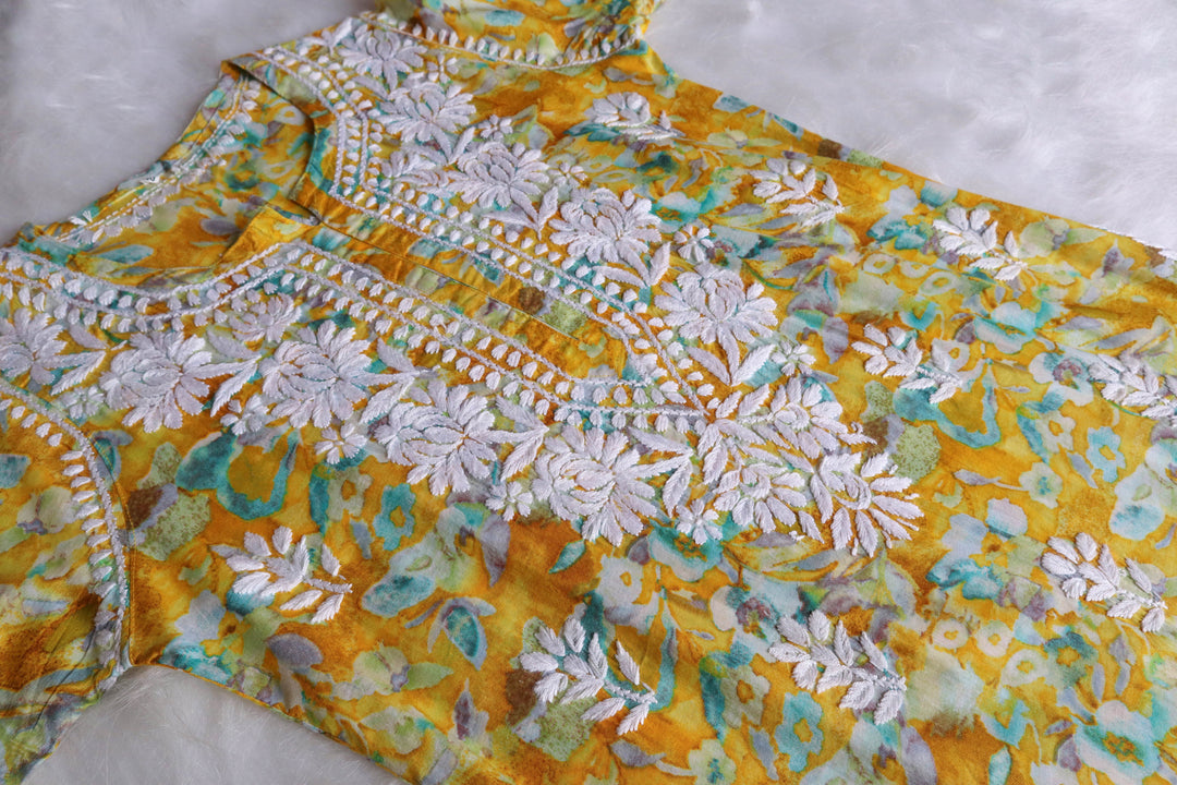 GULAB YELLOW MULMUL SET