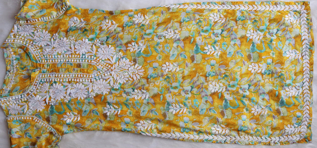 GULAB YELLOW MULMUL SET