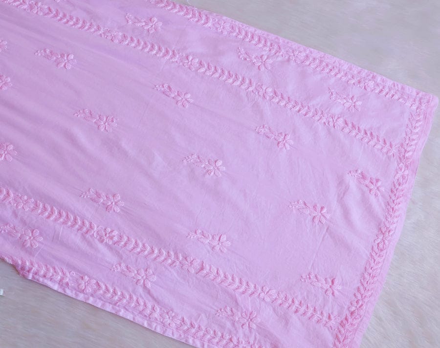 TANVI BABY PINK PURE COTTON KURTA