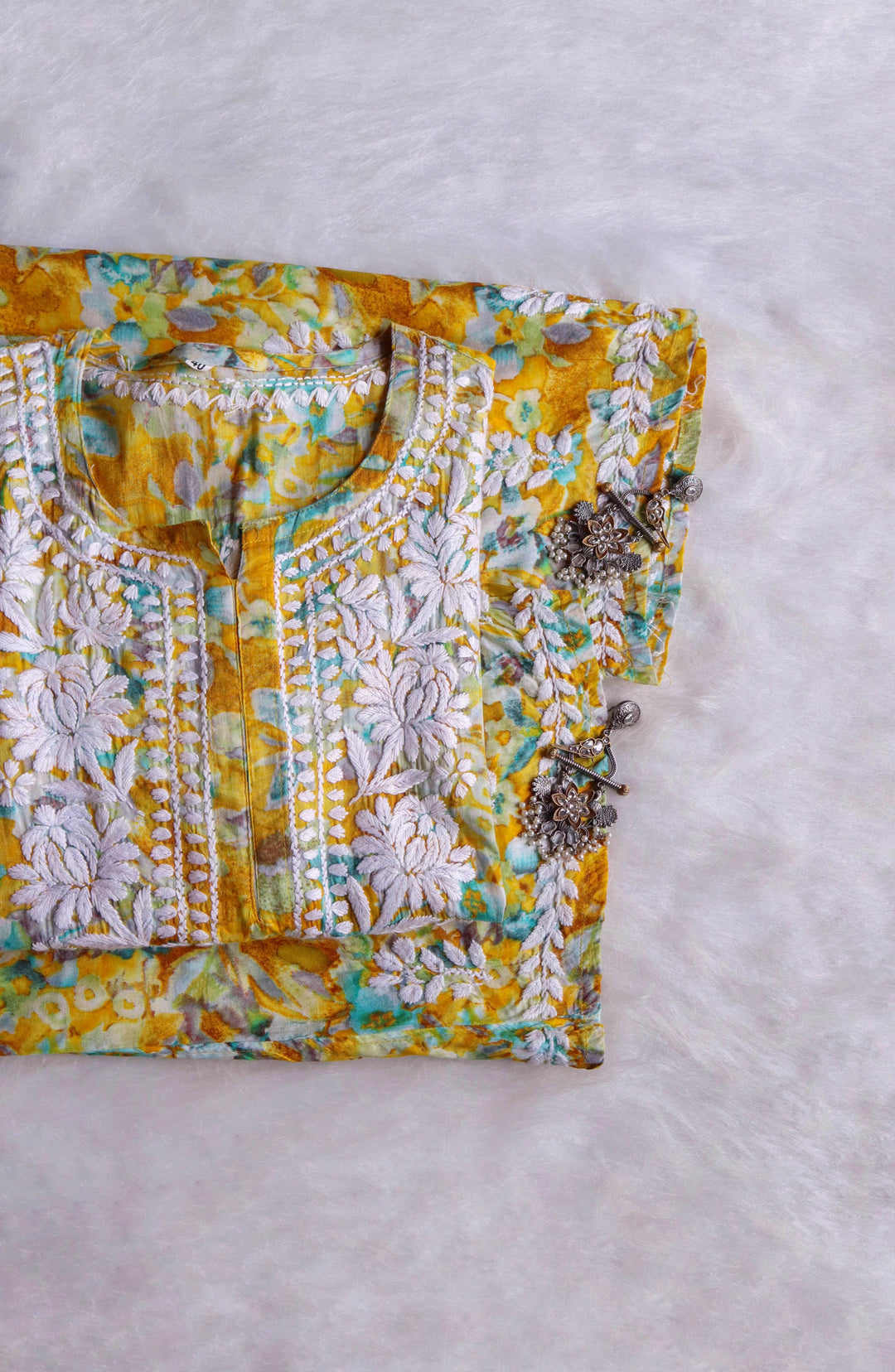 GULAB YELLOW MULMUL SET