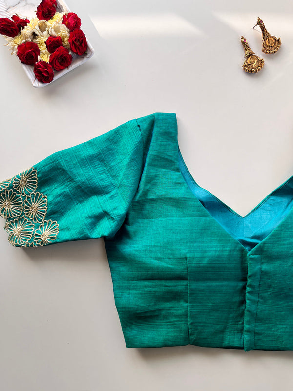 AROKA JADE HANDWORK BLOUSE