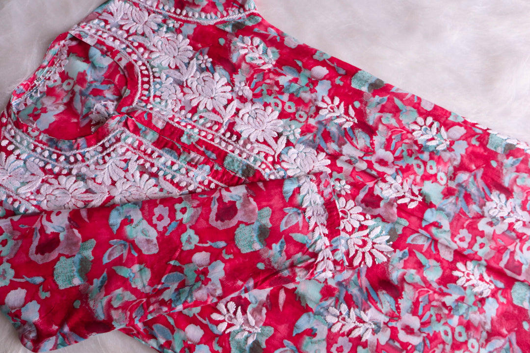 GULAB DEEP PINK MULMUL SET