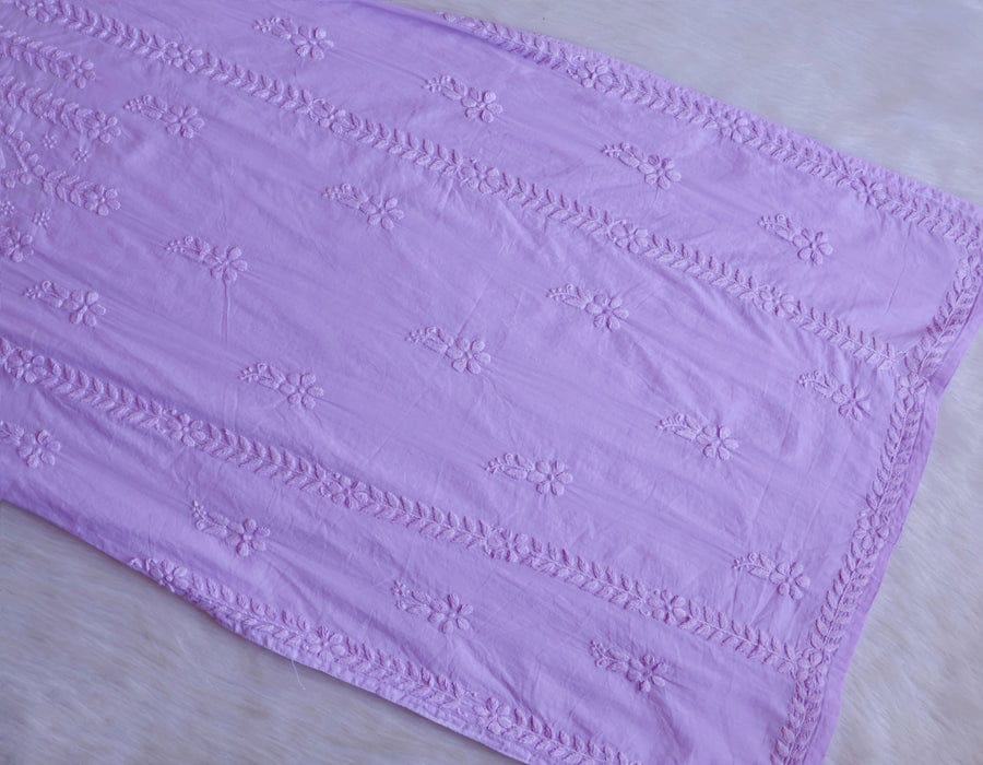 TANVI LAVENDER PURE COTTON KURTA